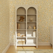 M24814WDF,Namesake,Eloise Bookcase  Assembled in White Driftwood