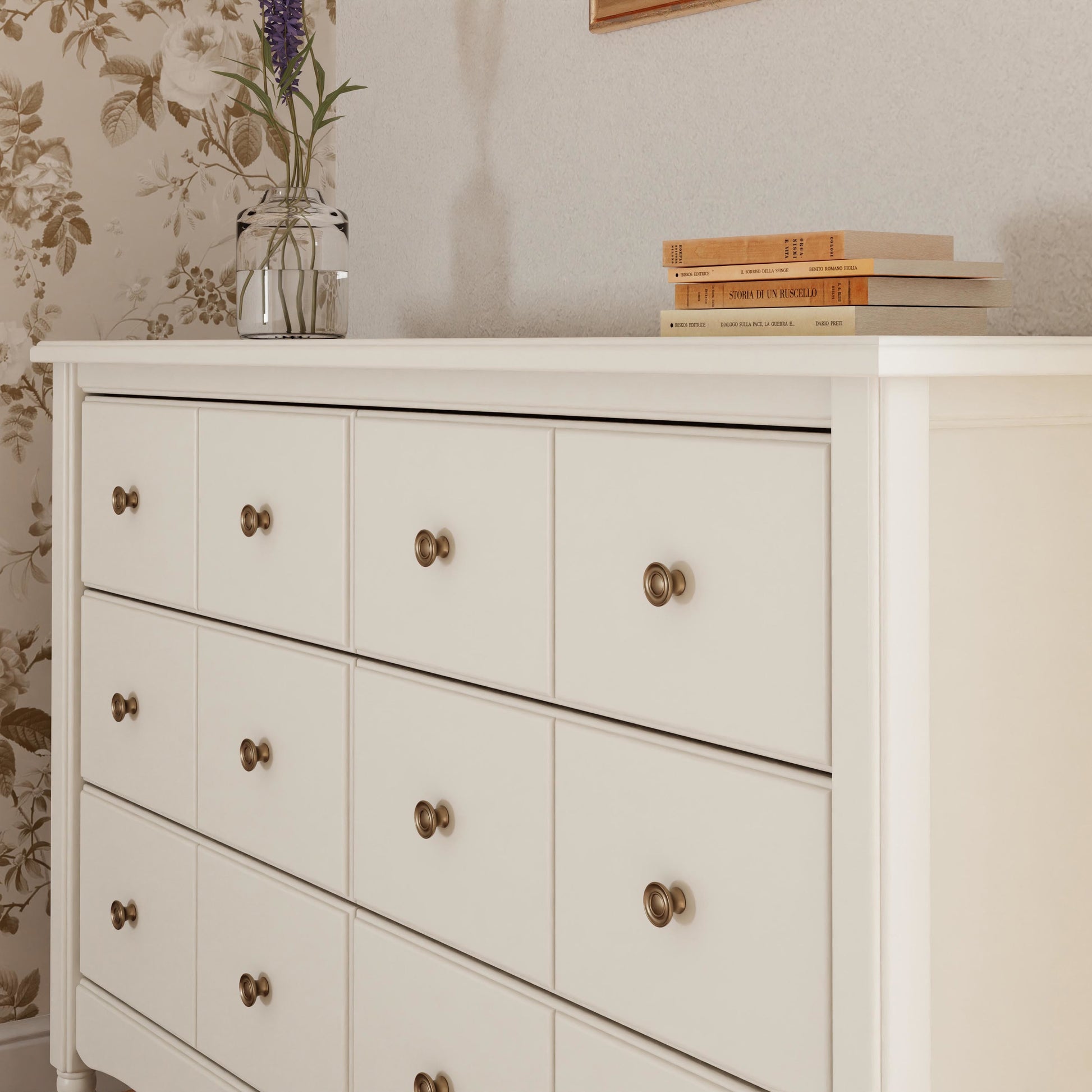 M7116RW,Namesake,Liberty 6-Drawer Assembled Dresser in Warm White