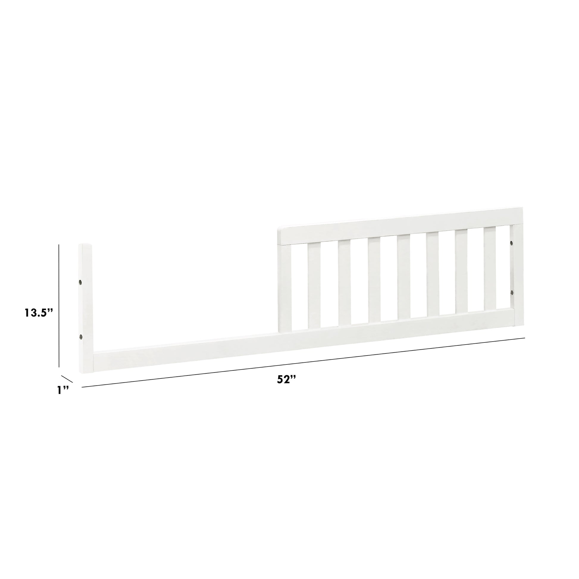 M10799RW,The MDB Family,Toddler Bed Conversion Kit for Emma in Warm White