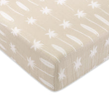 T27035,Babyletto,Beach Bum Muslin Crib Sheet in GOTS Certified Organic Cotton
