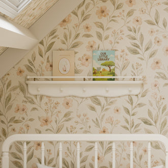 Liberty 31" Wall Shelf with Hooks