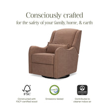 M27787PREB,Namesake,Devon Recliner and Swivel Glider in Performance Dusty Rose Eco-Basketweave