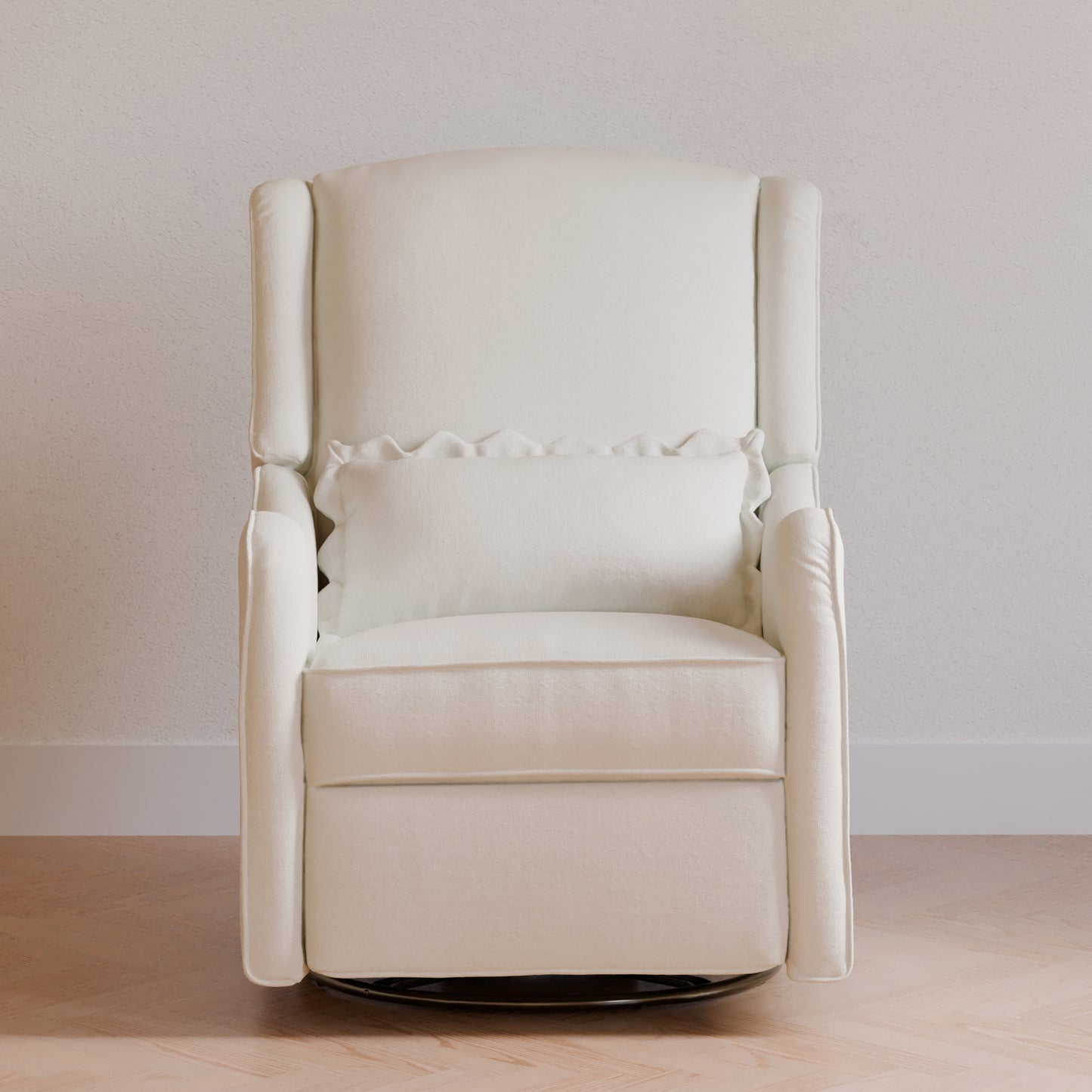 M27787PIEB,Namesake,Devon Recliner and Swivel Glider in Performance Ivory Eco-Basketweave