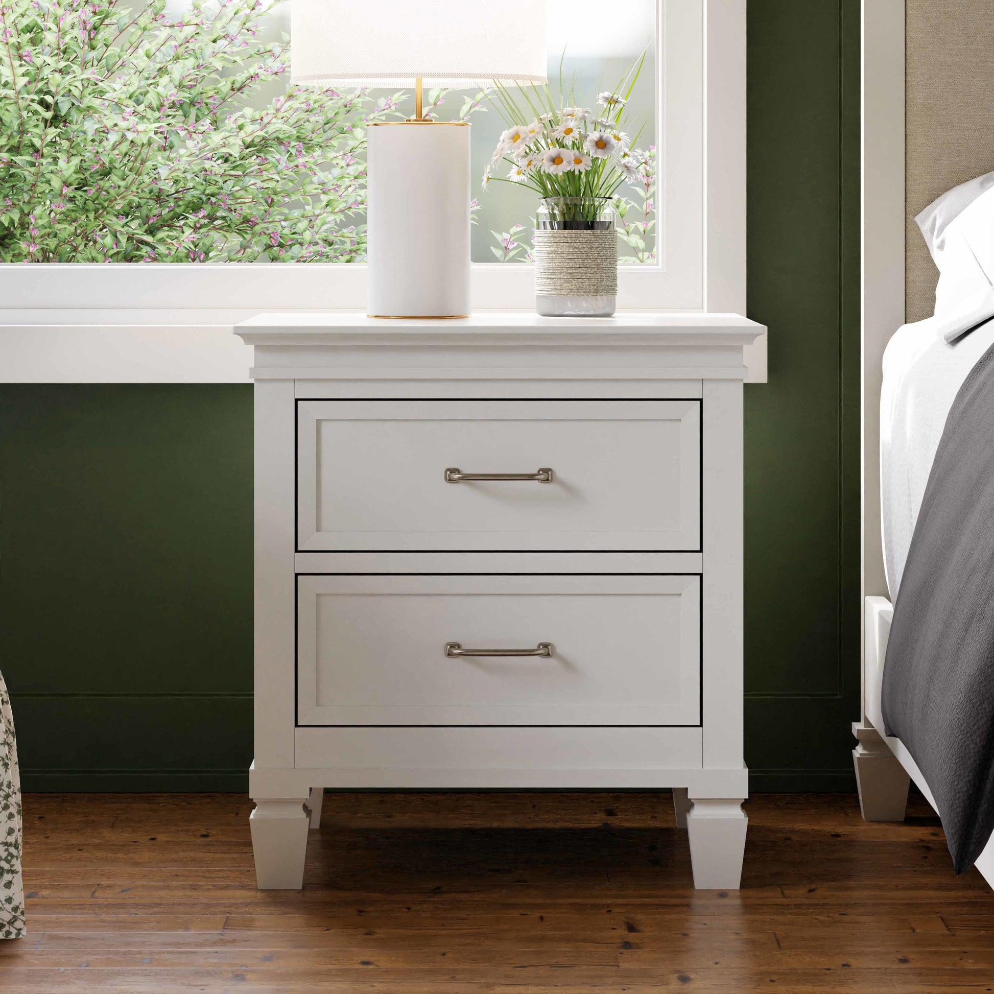 M15860RW,Namesake,Darlington Nightstand in Warm White