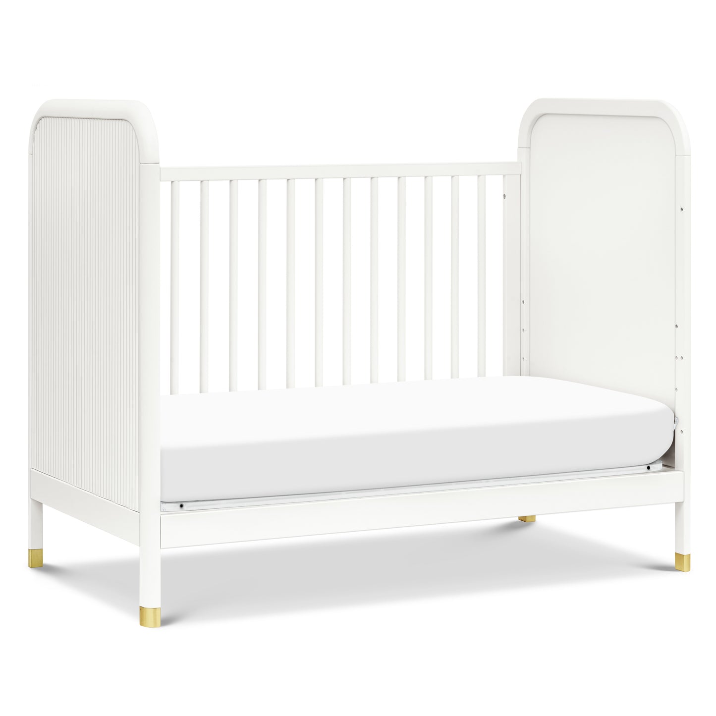 M26742RW,Brimsley Tambour 3-in-1 Convertible Crib in Warm White