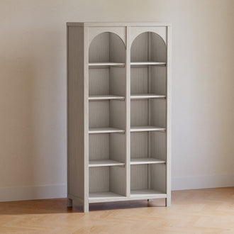M24814WDF,Namesake,Eloise Bookcase  Assembled in White Driftwood
