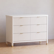 M26716RW,Namesake,Brimsley Tambour 6-Drawer Assembled Dresser in Warm White