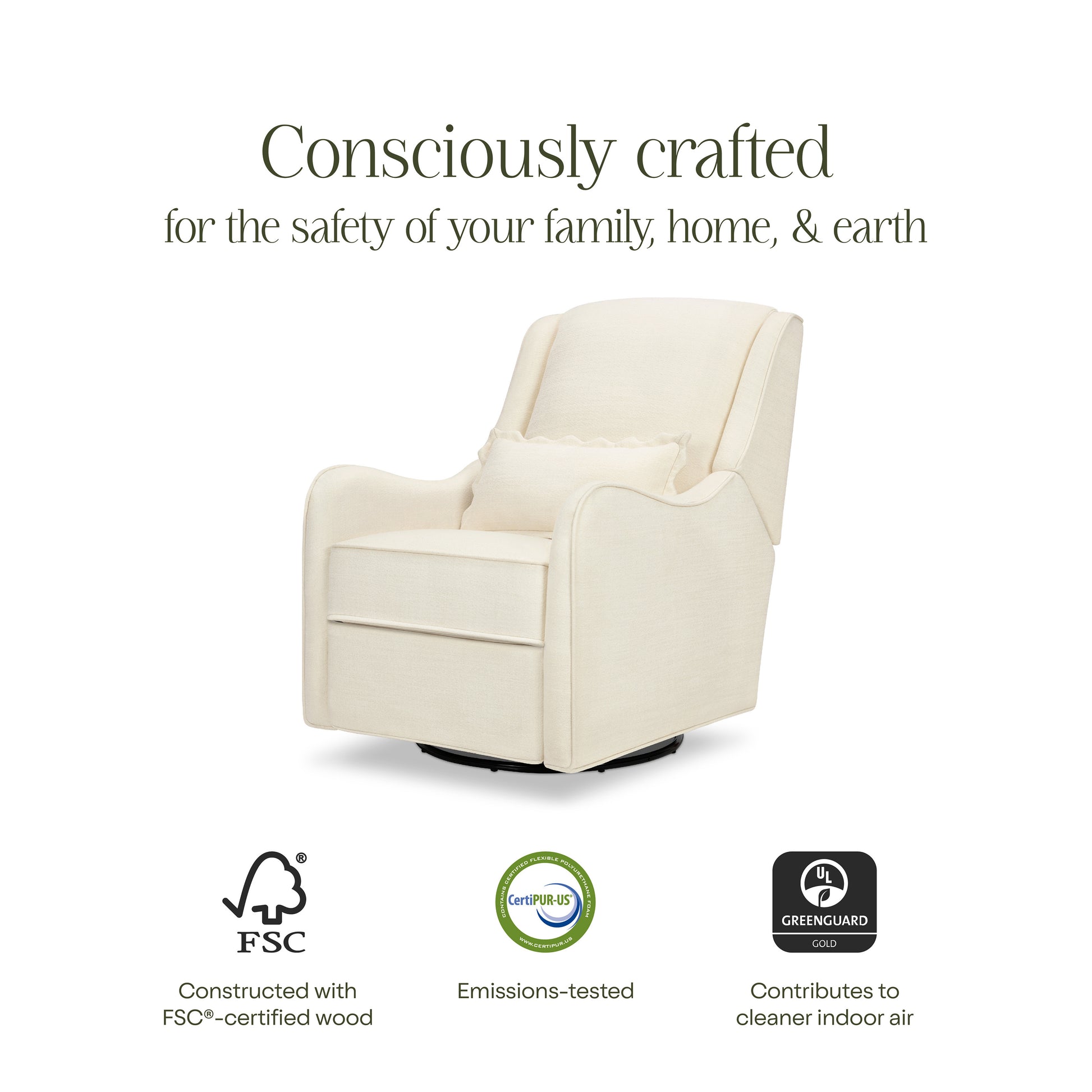 M27787PIEB,Namesake,Devon Recliner and Swivel Glider in Performance Ivory Eco-Basketweave