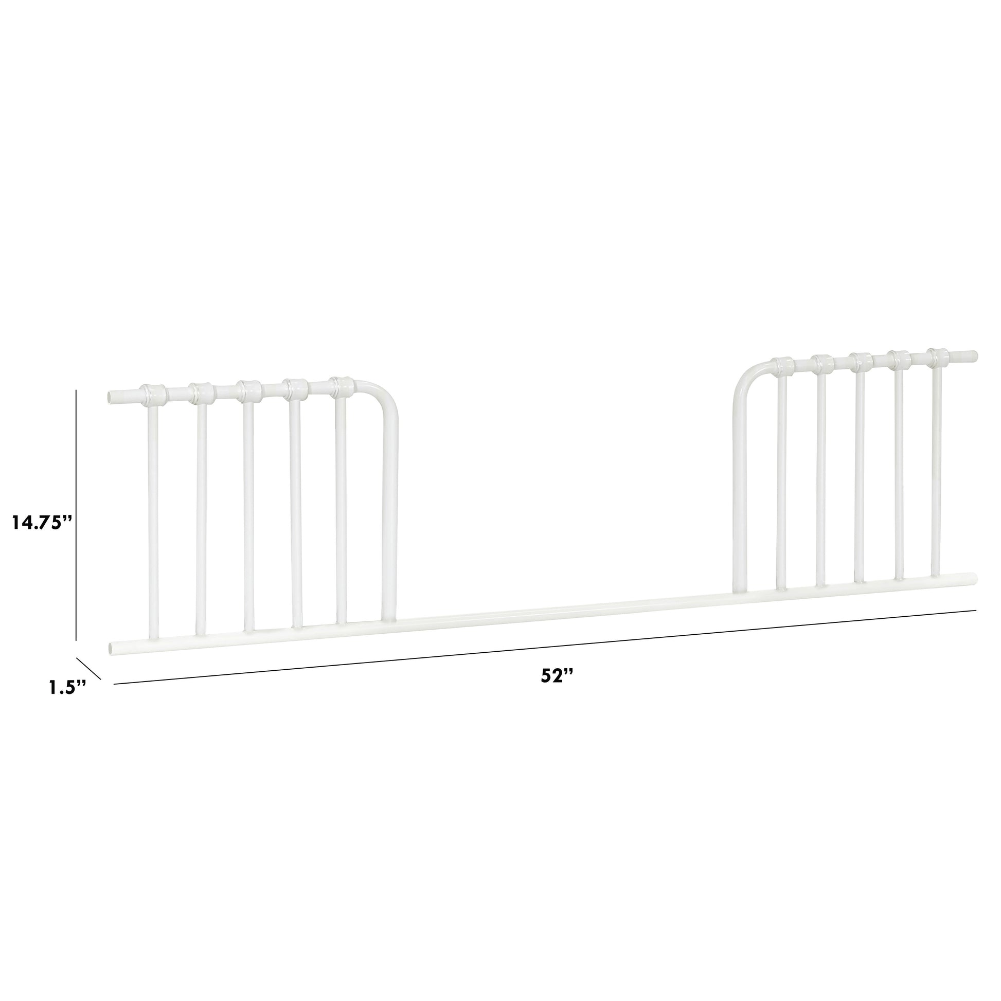 B15599WX,Namesake,Toddler Bed Conversion Kit for Abigail and Winston in Washed White