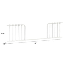 B15599WX,Namesake,Toddler Bed Conversion Kit for Abigail and Winston in Washed White