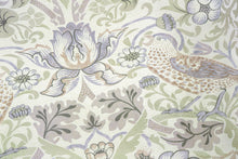 MDBFABRIC185,Namesake,Namesake - Strawberry Thief in Fig & Thyme (TTFT) SWATCH