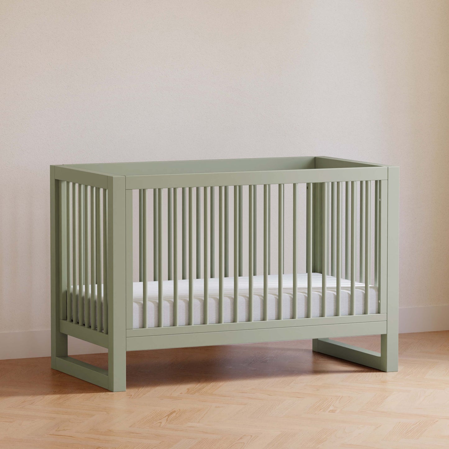 M23301FS,Namesake,Nantucket 3-in-1 Convertible Crib w/Toddler Bed Conversion Kit in French Sage