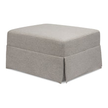 M21785PGEW,Crawford Gliding Ottoman in Performance Grey Eco-Weave