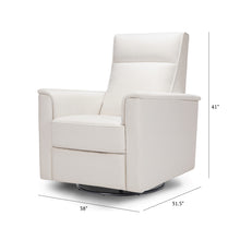 M17187PCMEW,Namesake,Willa Recliner in Performance Cream Eco-Weave