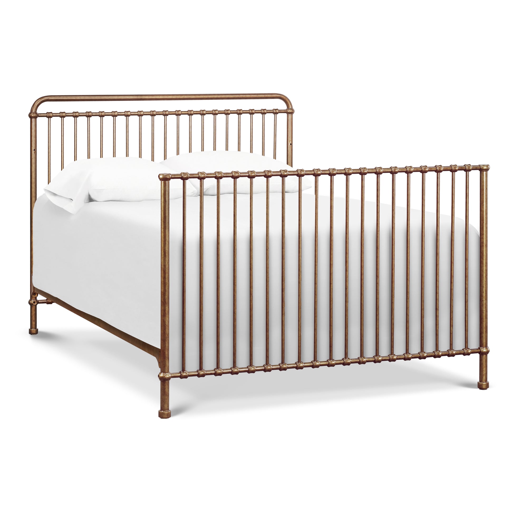 M15301VG,Namesake,Winston 4-in-1 Convertible Crib in Vintage Gold