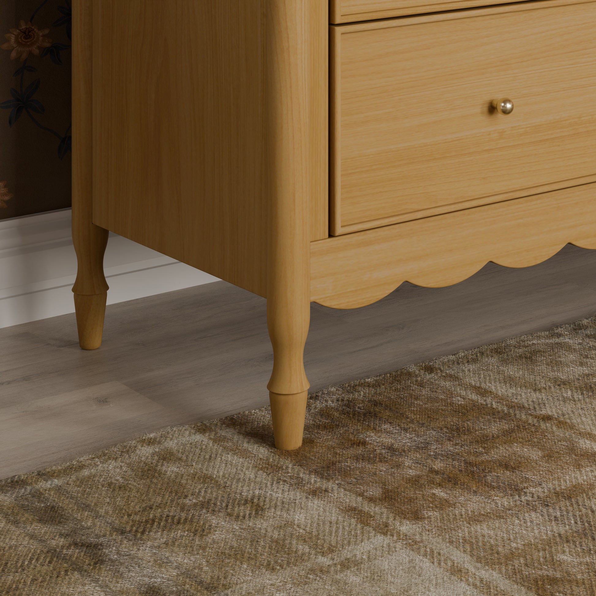 M32328HY,Namesake,Ambrosia 9-Drawer Assembled Dresser in Honey