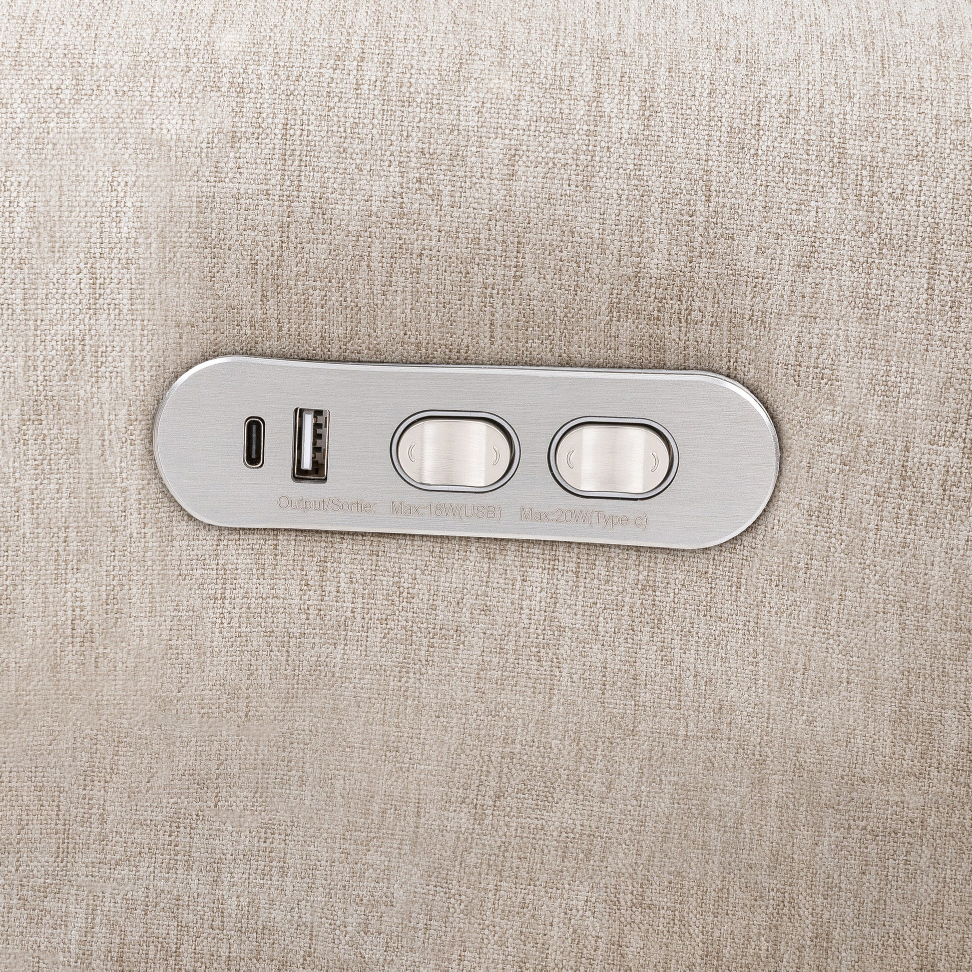 M17186PBEW,Namesake,Willa Plus Power Glider Recliner w/ Power Headrest in Performance Beach Eco-Weave