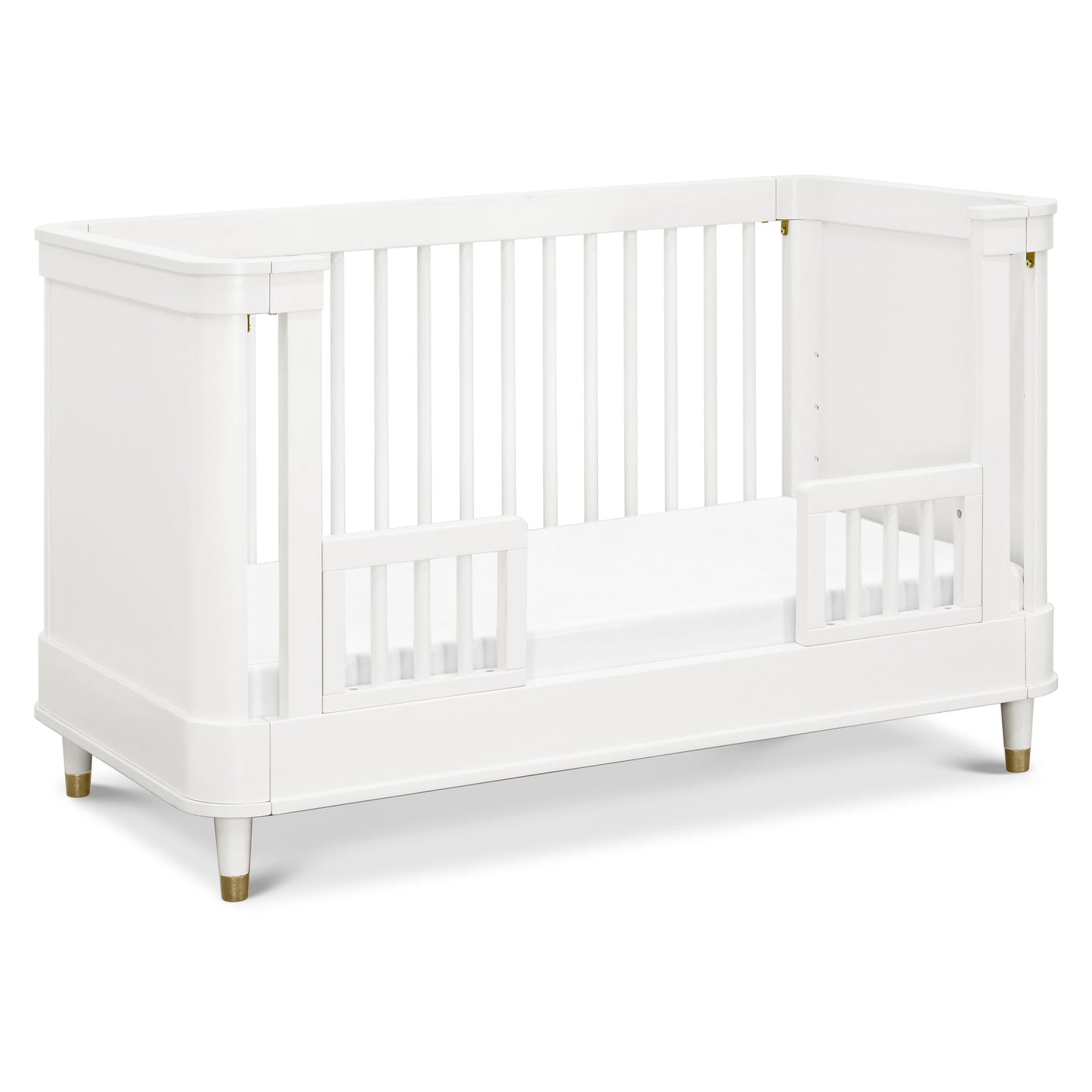 B14301RW,Namesake,Tanner 3-in-1 Convertible Crib in Warm White