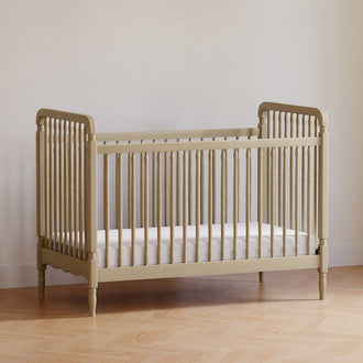 M7101WP,Namesake,Liberty 3-in-1 Convertible Spindle Crib w/Toddler Bed Conversion Kit in Washed Pine