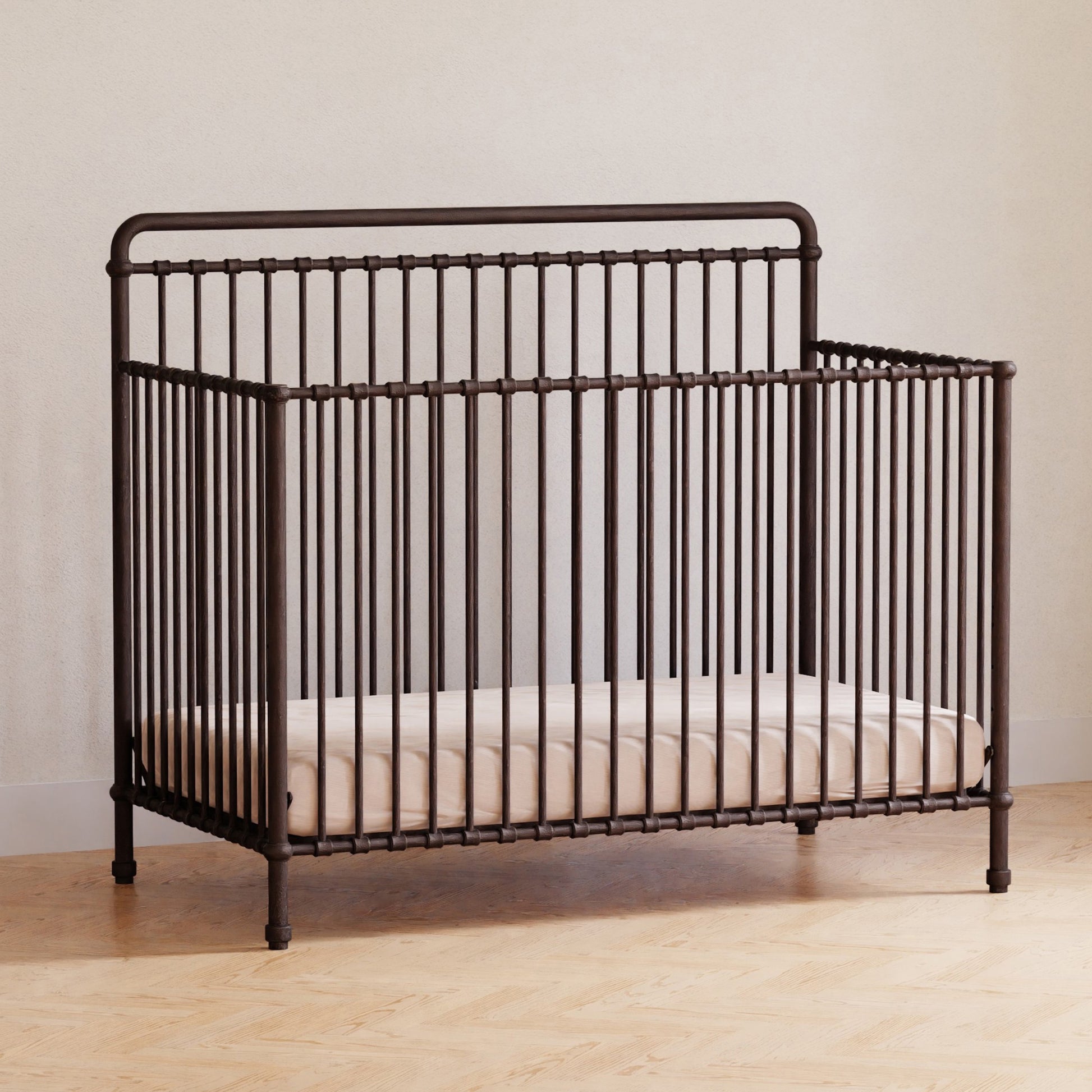 B15301UR,Namesake,Winston 4-in-1 Convertible Crib in Vintage Iron