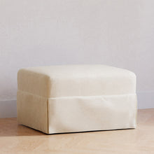 M21785PCMEW,Namesake,Crawford Gliding Ottoman in Performance Cream Eco-Weave