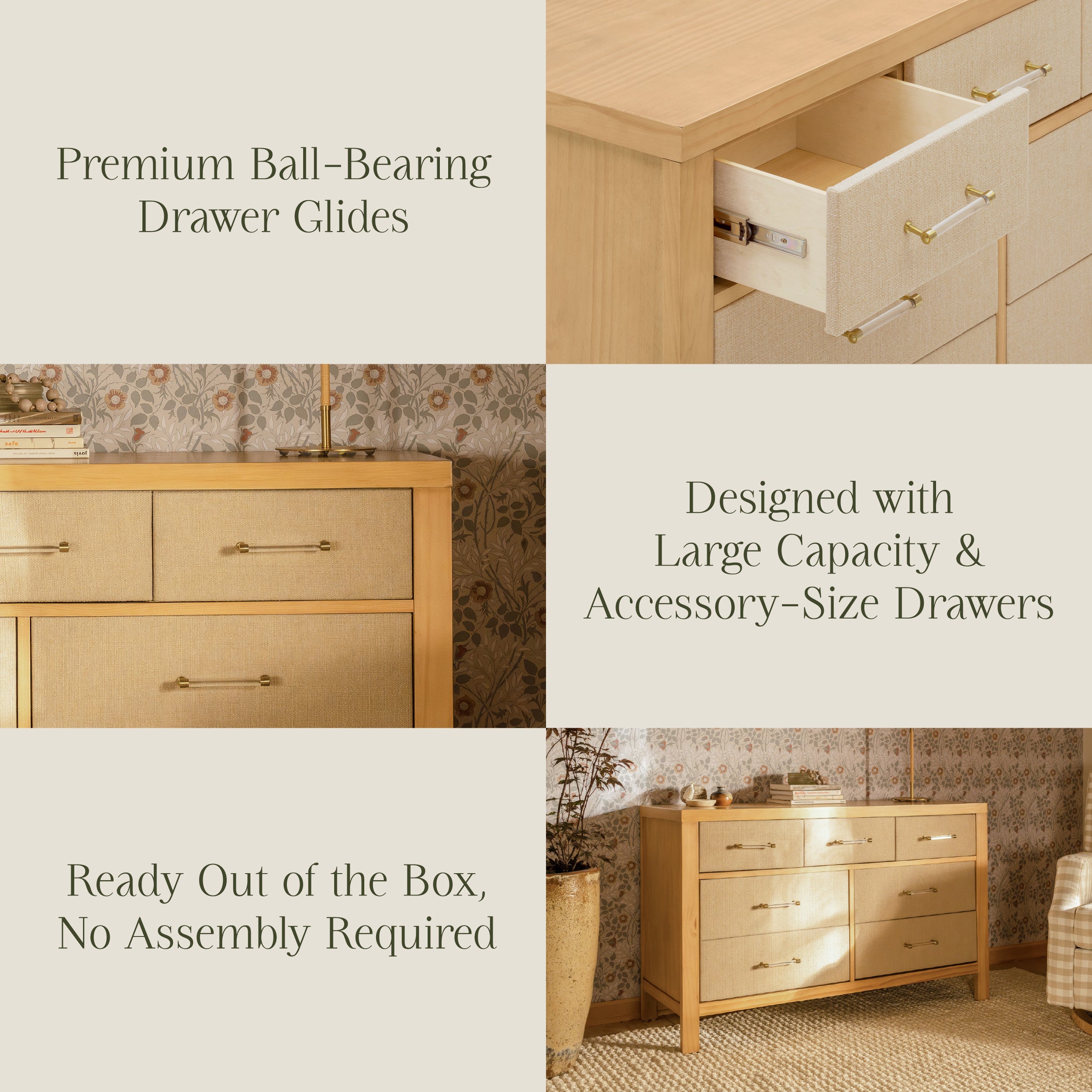 Namesake Eloise 7-Drawer Wide Assembled Dresser (56