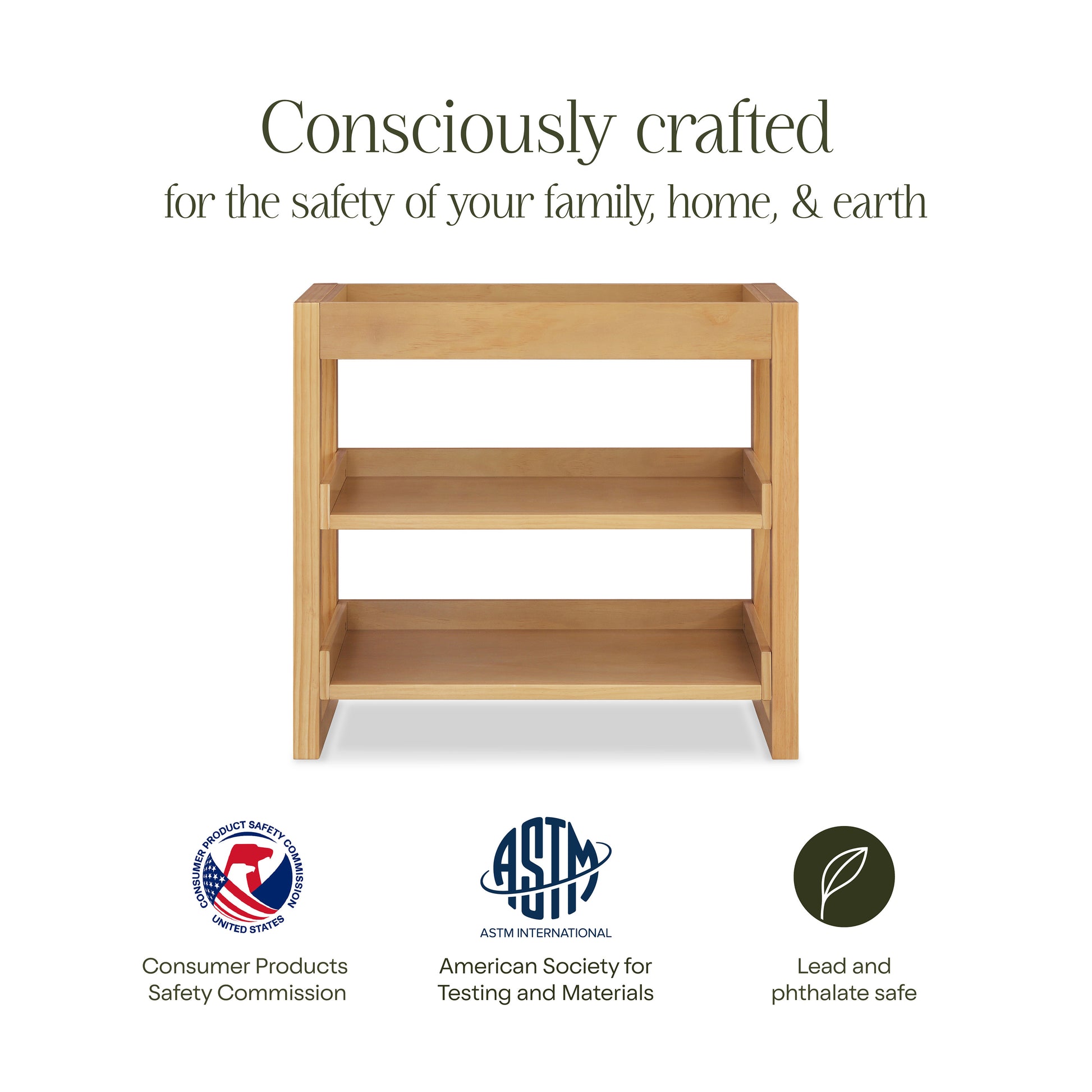 M23302HY,Namesake,Nantucket Changing Table in Honey