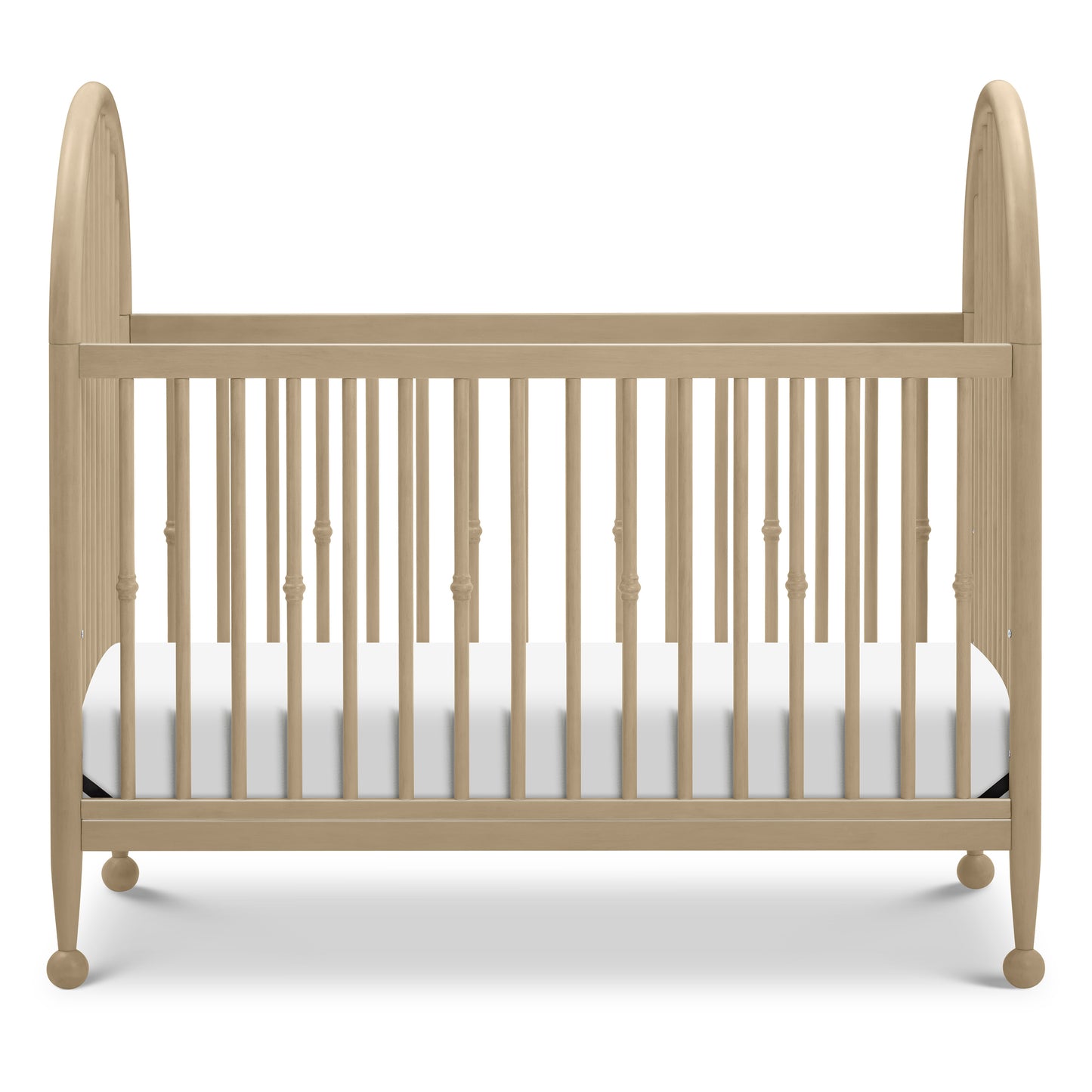 M31401WP,Namesake,Alouette 3-in-1 Convertible Spindle Crib in Washed Pine