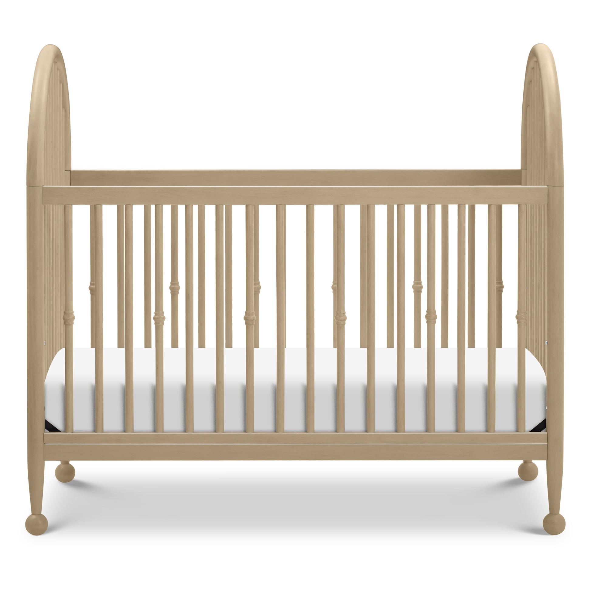 M31401WP,Namesake,Alouette 3-in-1 Convertible Spindle Crib in Washed Pine
