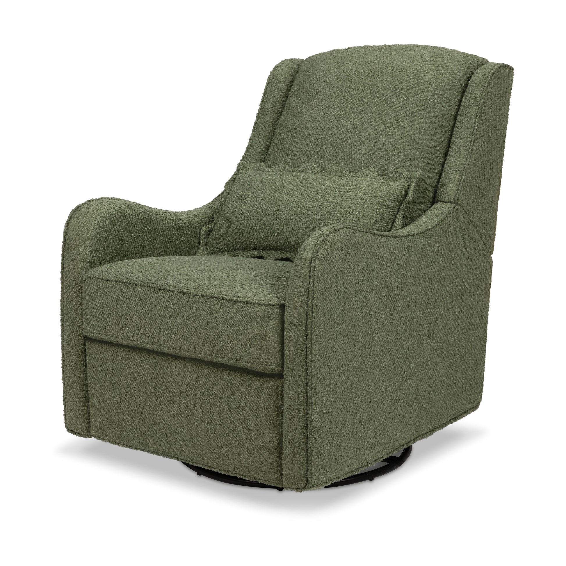 M27787OB,Namesake,Devon Recliner and Swivel Glider in Olive Boucle