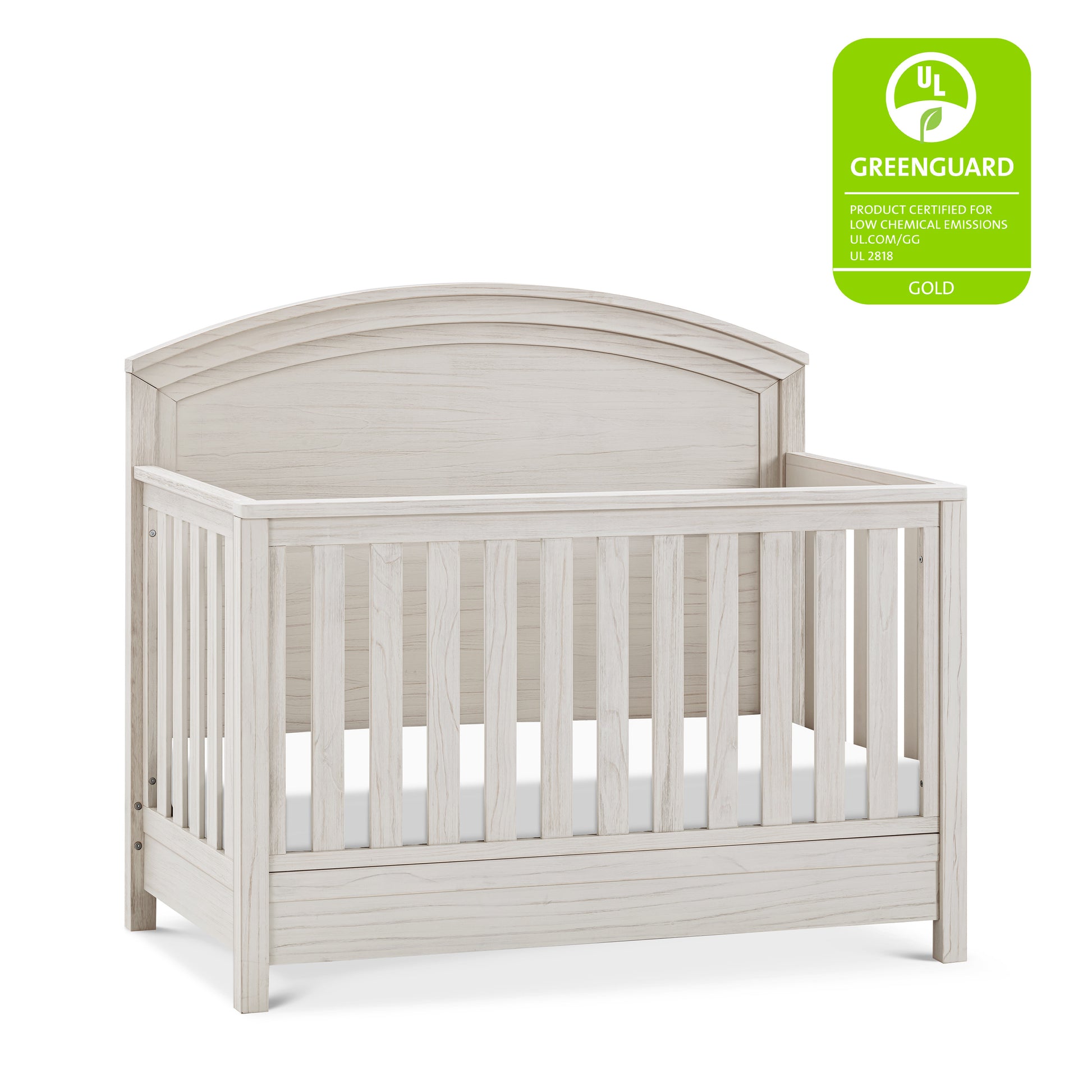 Bianca White Archer Delta Crib Toddler Bed Conversion Monogram By