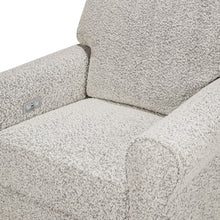 B17787BWB,Monogram by Namesake,Monroe Pillowback Power Recliner in Black White Boucle