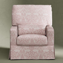 M21787PBRR,Namesake,Crawford Pillowback Comfort Swivel Glider in Pure Brer Rabbit in Rose