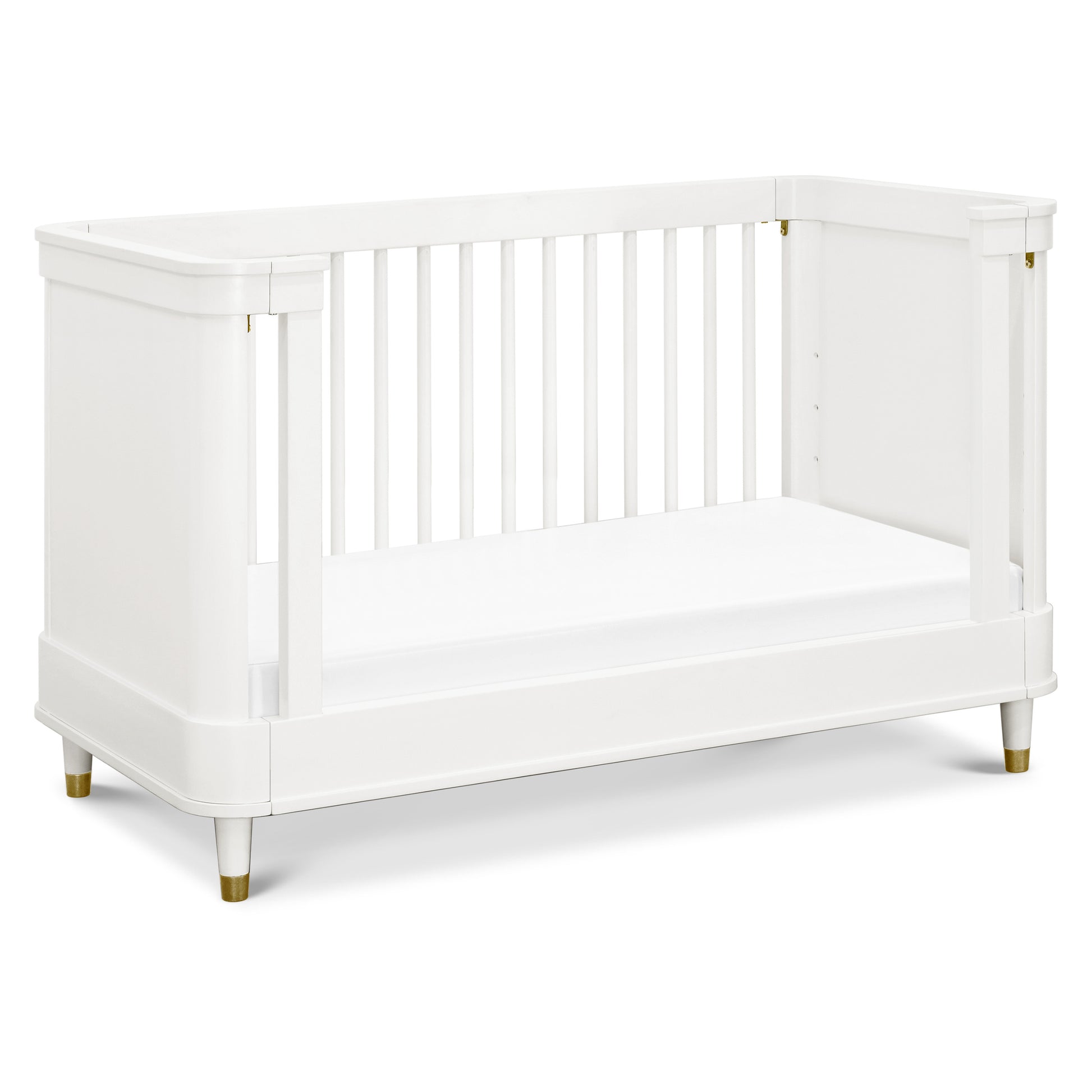 B14301RW,Namesake,Tanner 3-in-1 Convertible Crib in Warm White