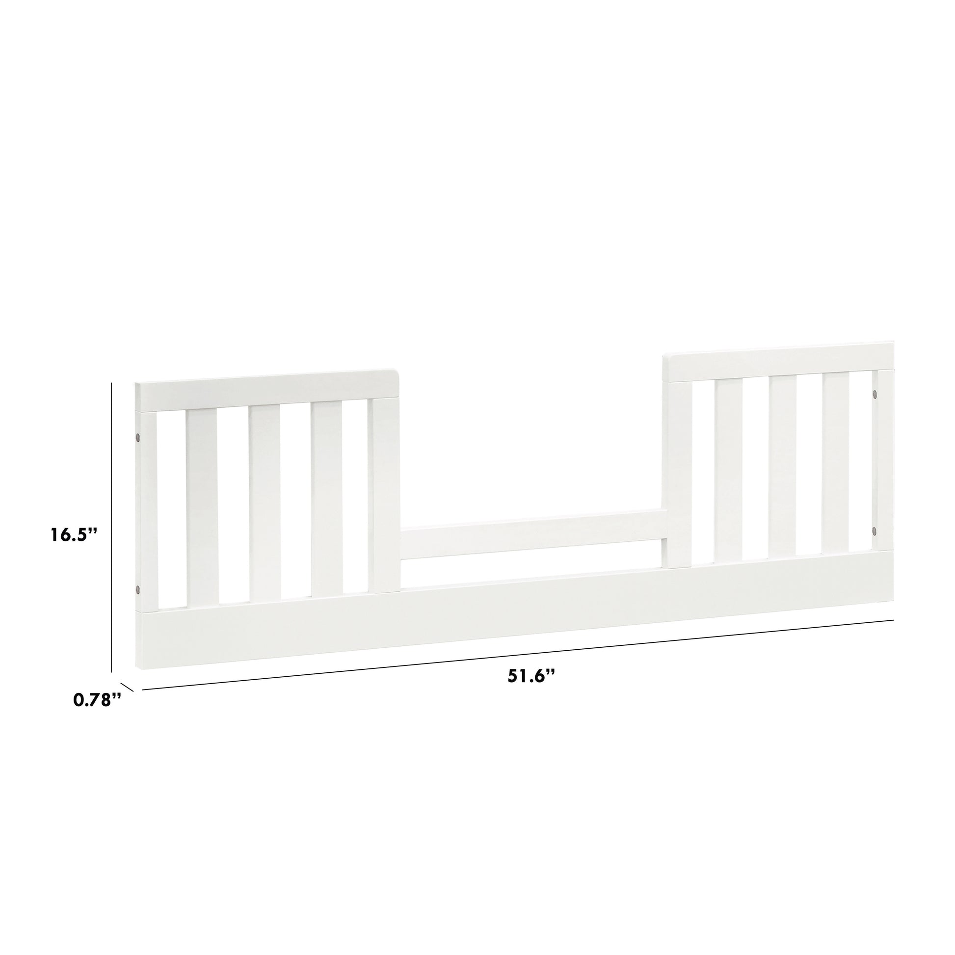 M9299RW,The MDB Family,Toddler Bed Conversion Kit In Warm White