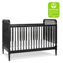 M7101B,Namesake,Liberty 3-in-1 Convertible Spindle Crib w/Toddler Bed Conversion Kit in Black