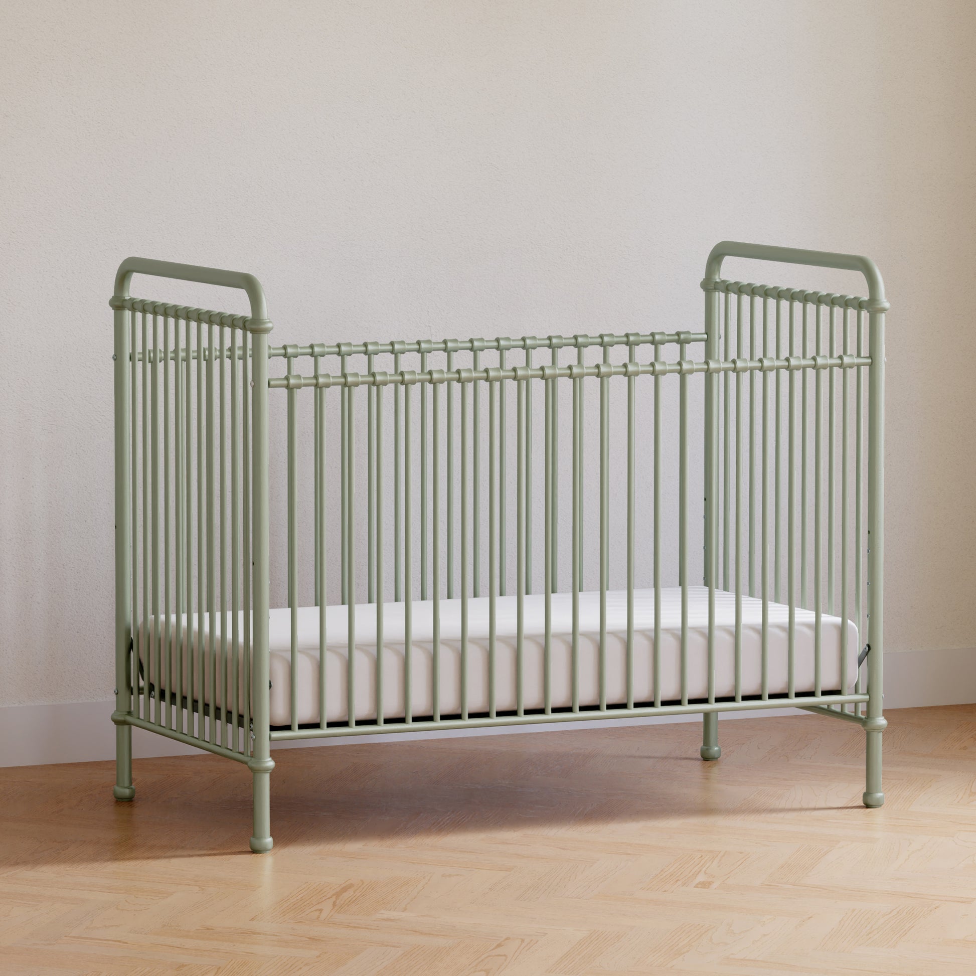 M15501HS,Namesake,Abigail 3-in-1 Convertible Crib in Heirloom Sage