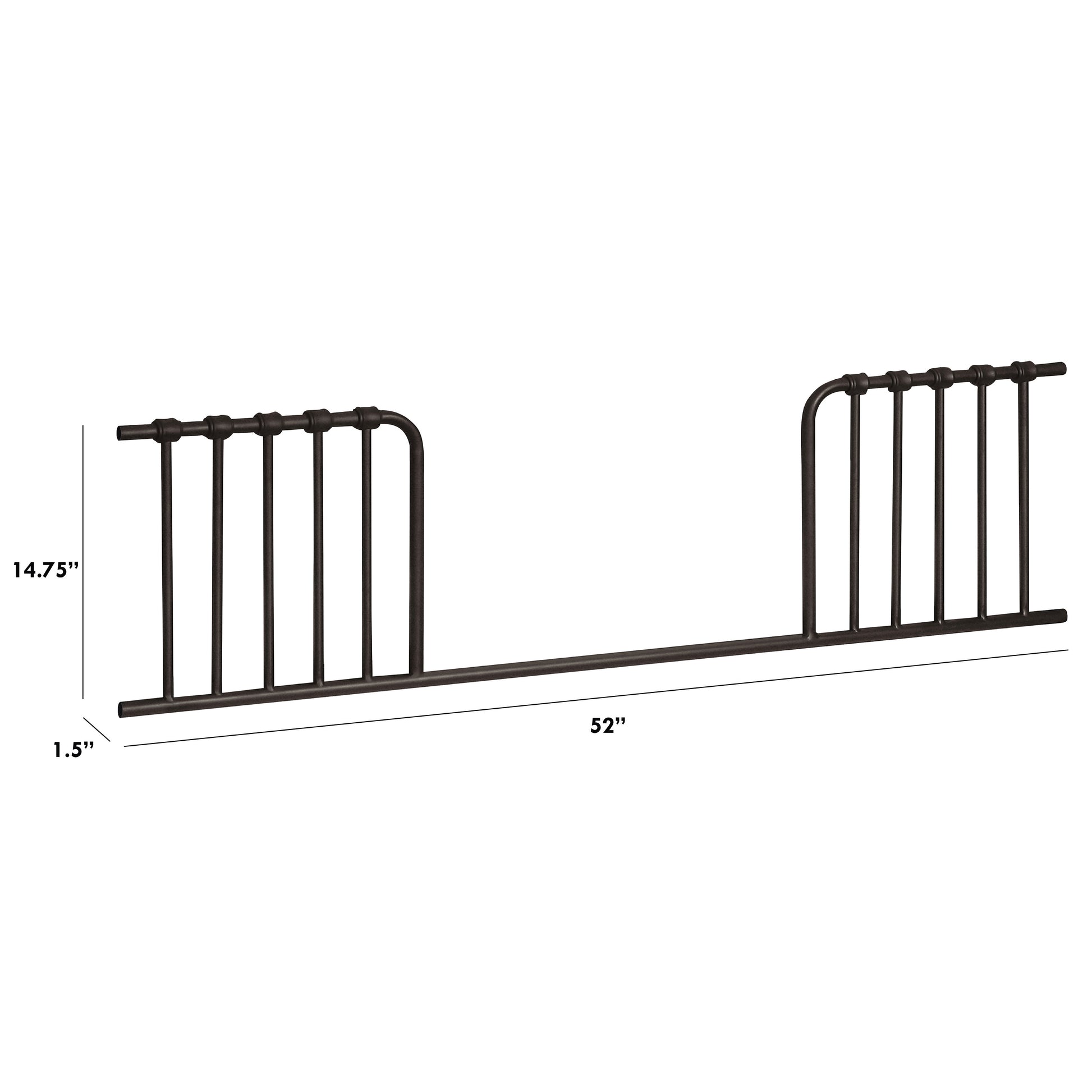 B15599UR,Namesake,Toddler Bed Conversion Kit for Abigail and Winston in Vintage Iron