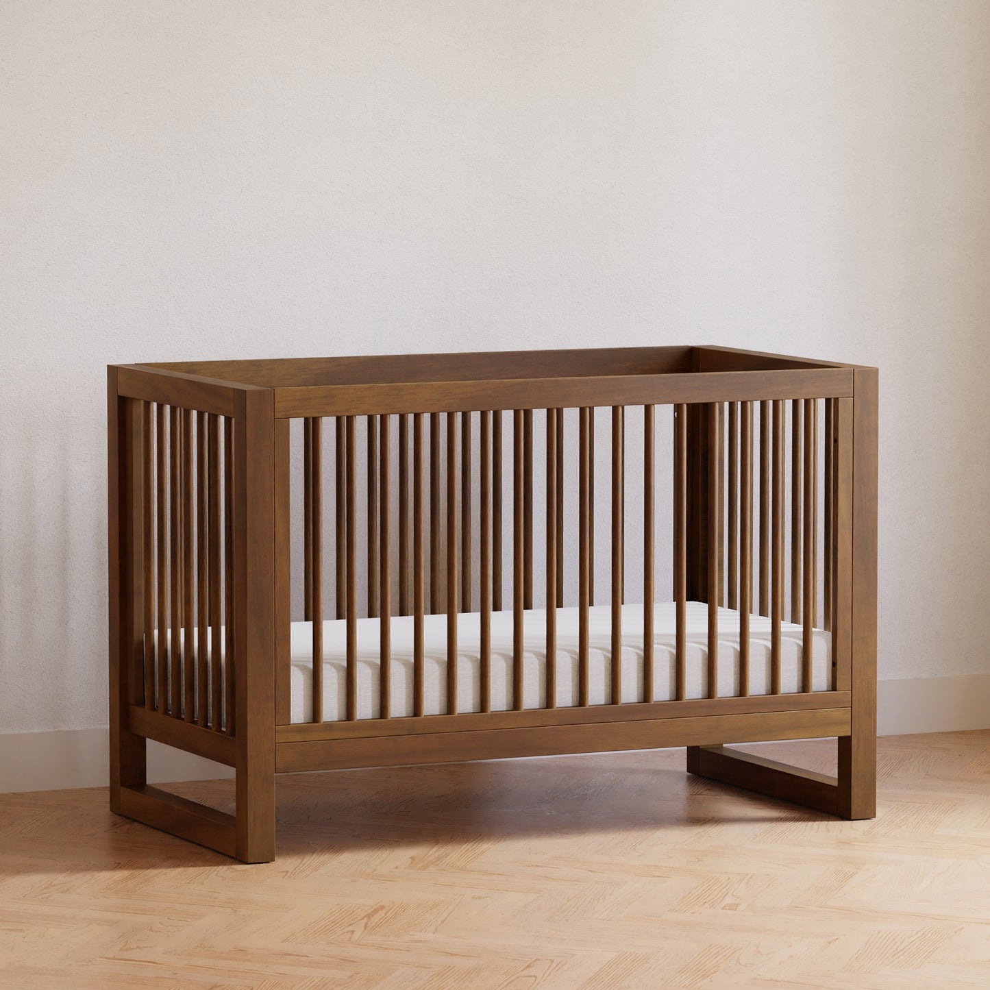 M23301NL,Namesake,Nantucket 3-in-1 Convertible Crib w/Toddler Bed Conversion Kit in Natural Walnut