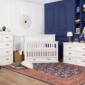 Langford 4-in-1 Convertible Crib with Storage Drawer