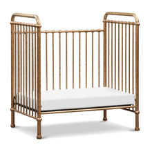 M15598VG,Namesake,Abigail 3-in-1 Convertible Mini Crib in Vintage Gold