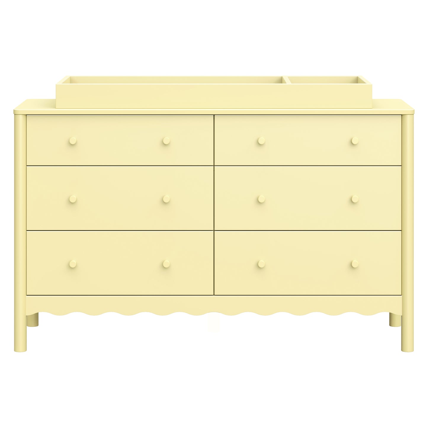 M0619PY,The MDB Family,Universal Wide Removable Changing Tray in Pale Yellow