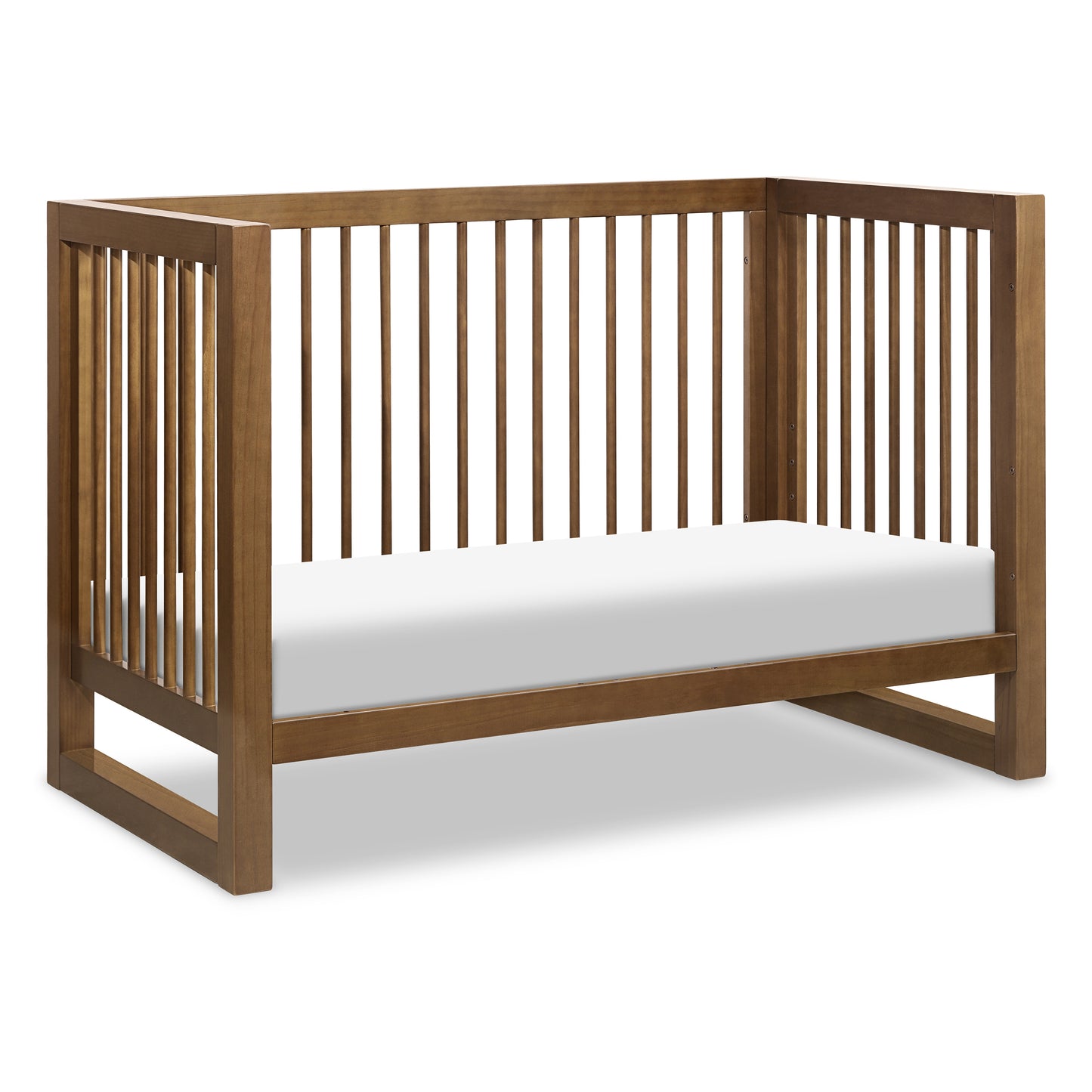 M23301NL,Namesake,Nantucket 3-in-1 Convertible Crib w/Toddler Bed Conversion Kit in Natural Walnut