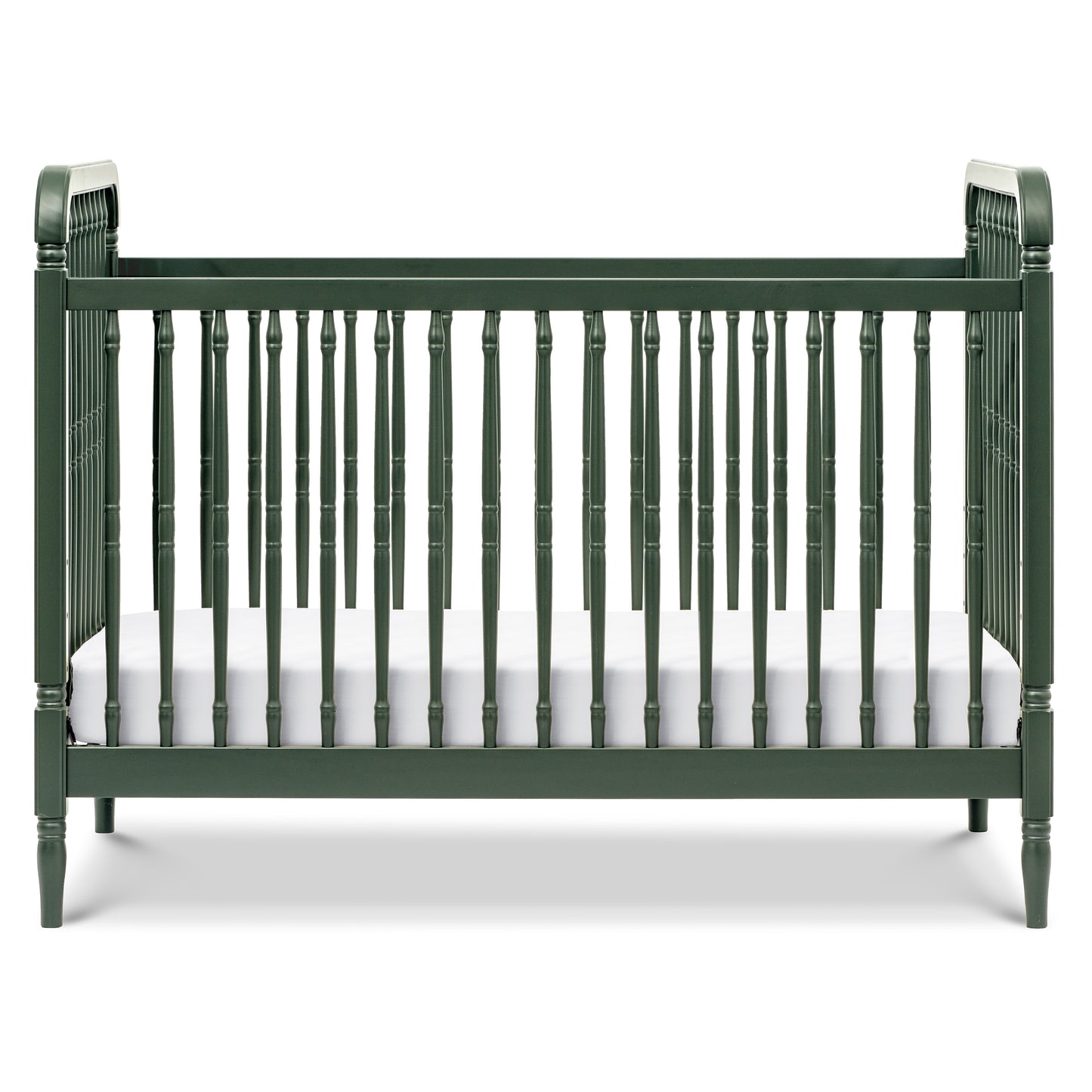 M7101FRGR,Namesake,Liberty 3-in-1 Convertible Spindle Crib w/Toddler Bed Conversion Kit in Forest Green