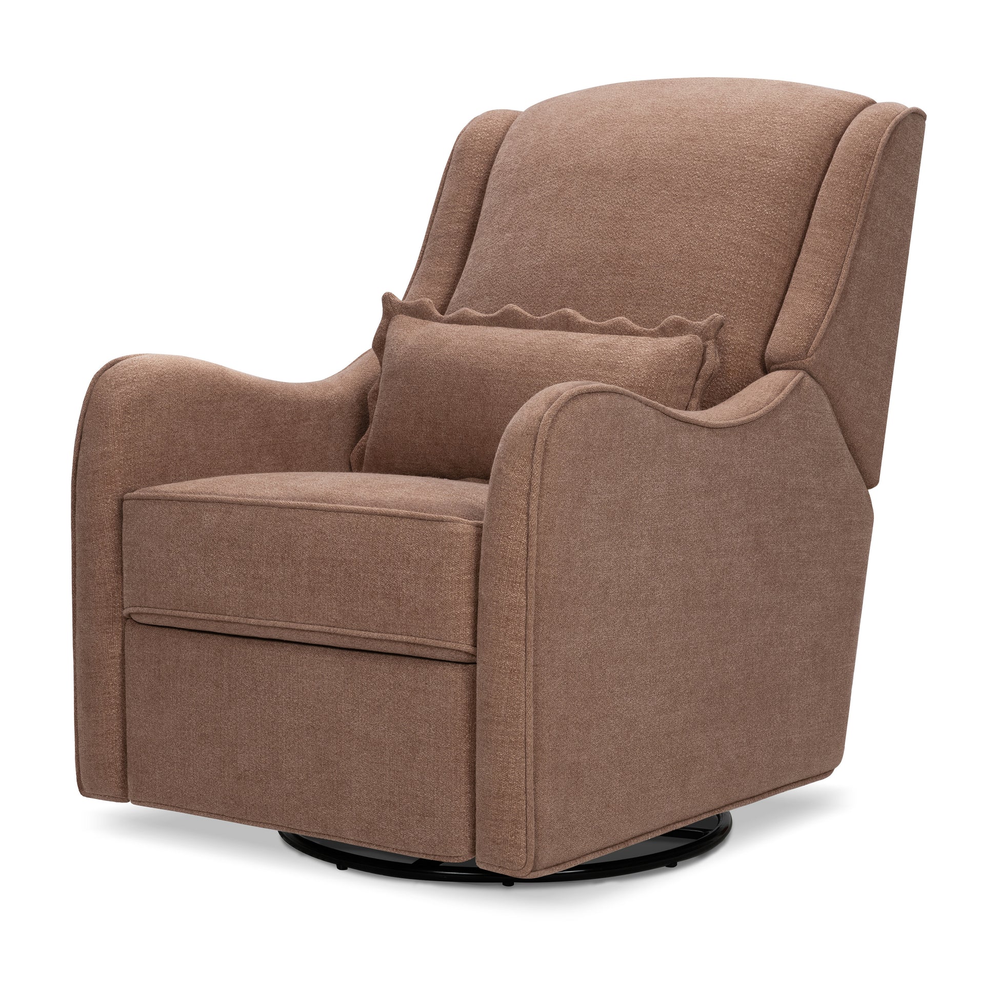 M27787PREB,Namesake,Devon Recliner and Swivel Glider in Performance Dusty Rose Eco-Basketweave