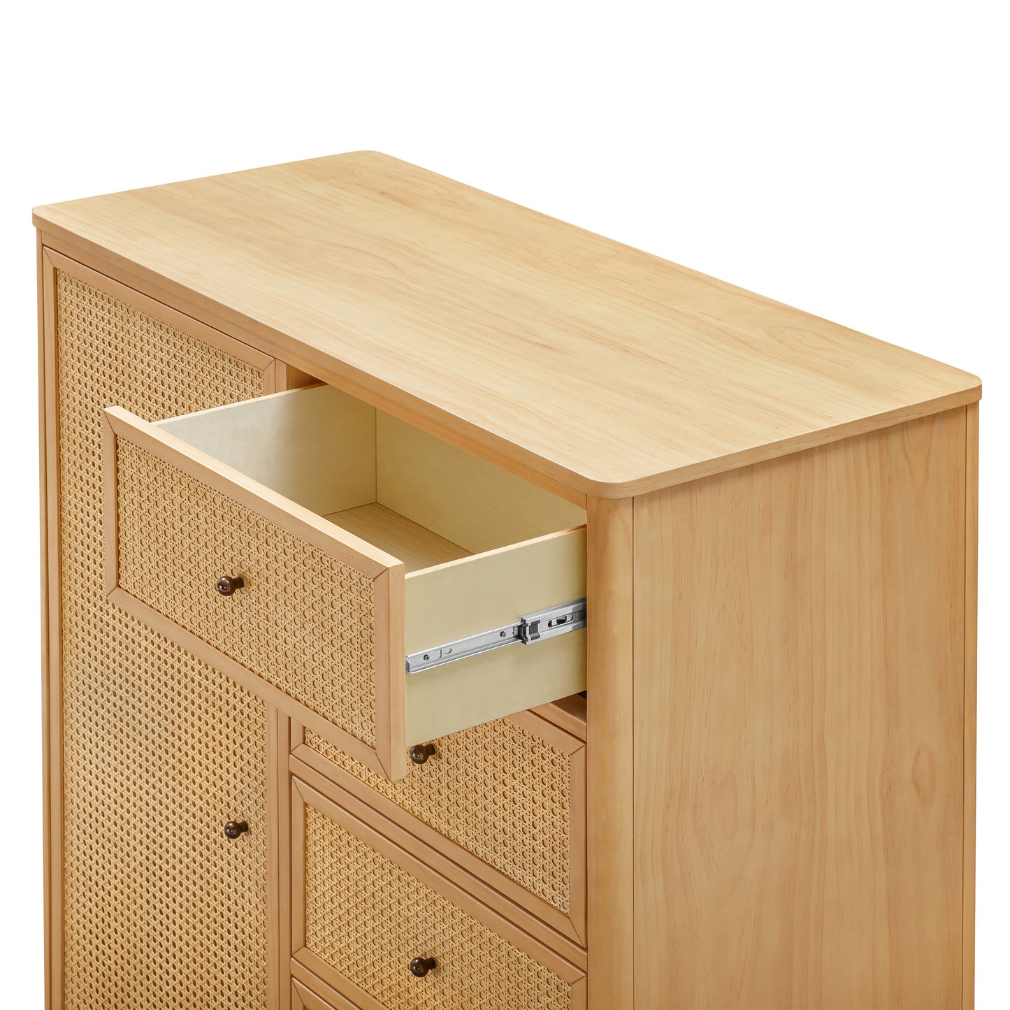 M23727HYHC,Namesake,Marin Chifforobe  Assembled in Honey and Honey Cane