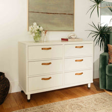 B14316RW,Namesake,Tanner 6-Drawer Dresser in Warm White