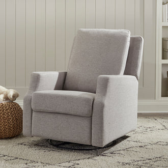 M22287PGEW,Namesake,Crewe Recliner and Swivel Glider in Performance Grey Eco-Weave