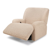 M27687CSG,Namesake,Winslow Extra Wide Recliner and Swivel Glider in Chai Shearling