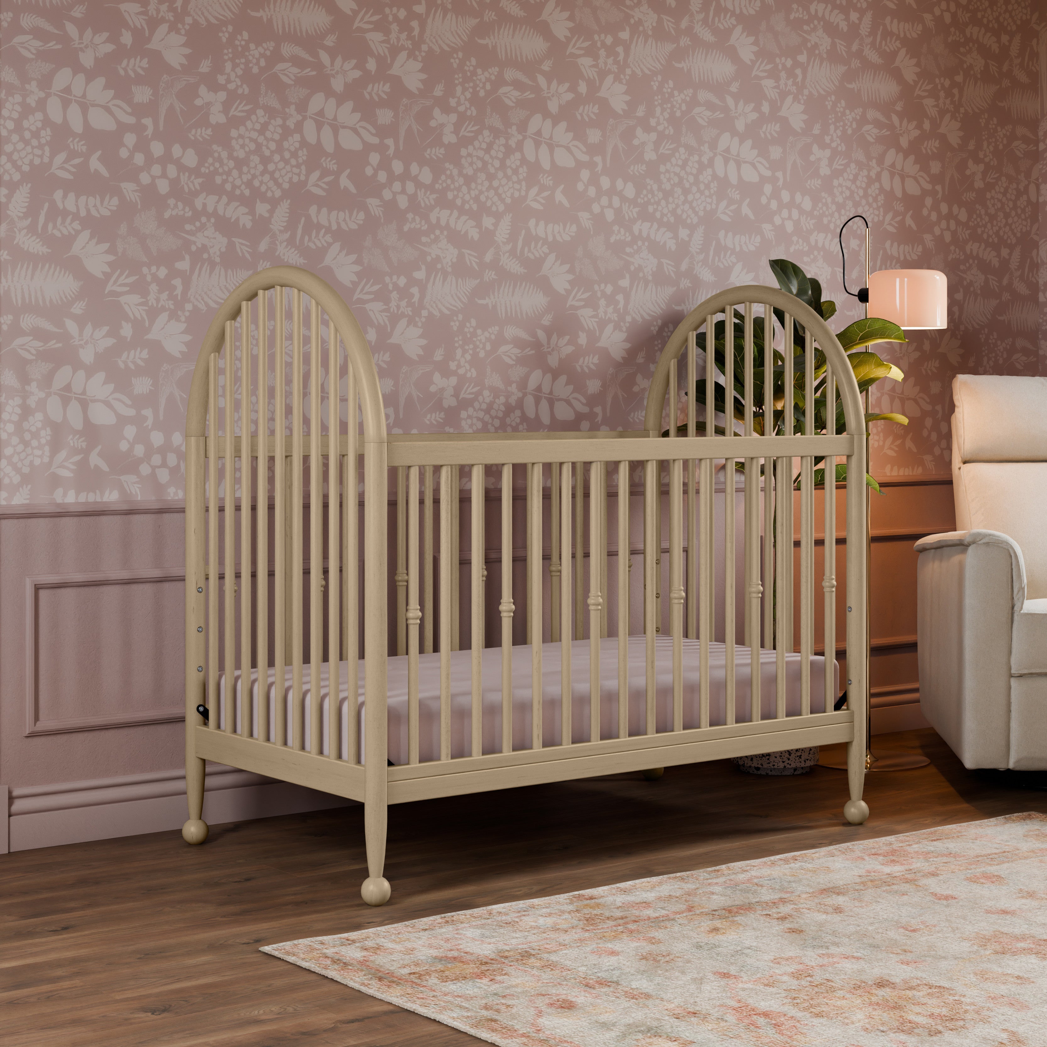 Namesake Alouette 3-in-1 Convertible Spindle Crib